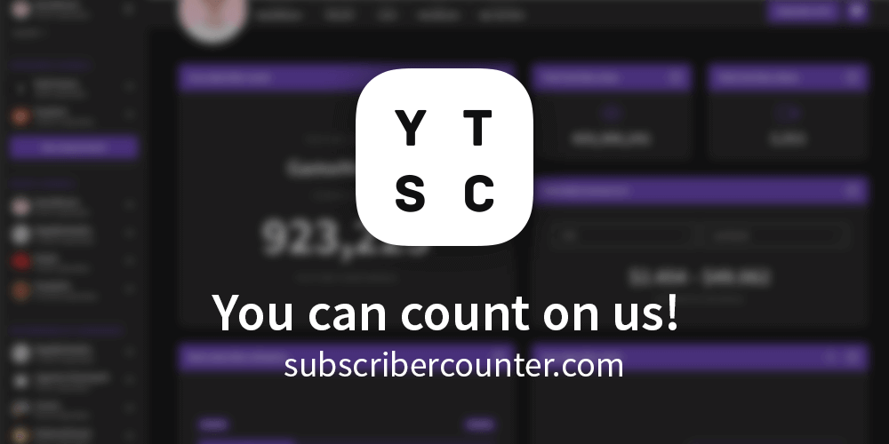 The Best Live Sub Count Tool to Track  Channels With